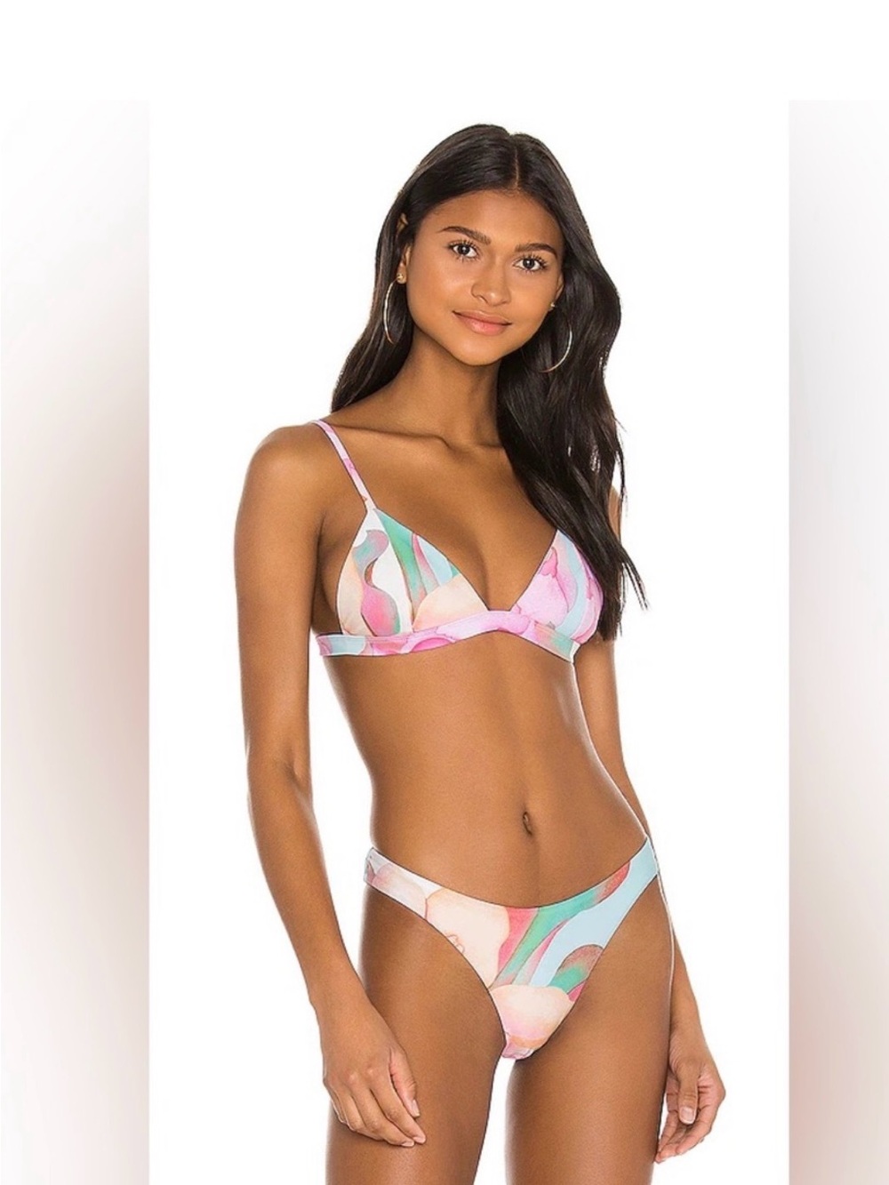 Mara Hoffman Pastel Swirl Bikini - Astrid / Reva